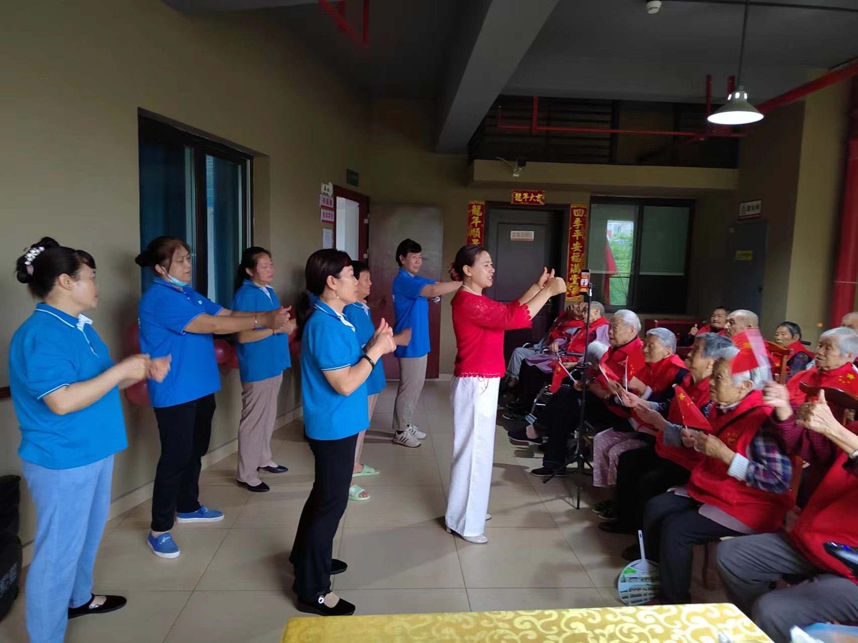 爱在端午、、情暖斜阳